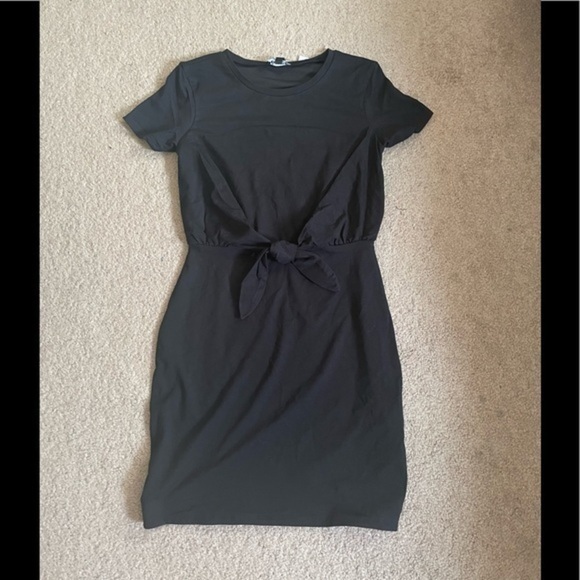 Express black tie waist dress Size XSmall - Picture 1 of 10